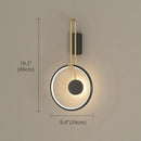 Axyaa Nordic LED Luxury Wall Lamp - Modern Minimalist Bedroom Lighting