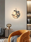 Axyaa Marble Wall Lantern Living Room Decoration - Modern & Elegant Stone Age Design