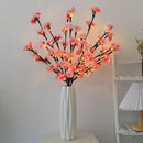 Peach Blossom Branch Light by Axyaa: Indoor Outdoor Fairy Lights for Christmas