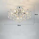 Luxury Crystal Ceiling Chandelier by Axyaa - Elegant Home Decor Lighting