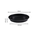 Axyaa 8/10 Inch Non-Stick Pizza Pan - Round Baking Tray and Cooking Sheet