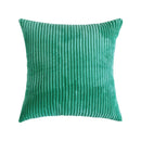 Axyaa Striped Corduroy Cushion Cover - Classic Sofa Bed Decoration Pillowcase