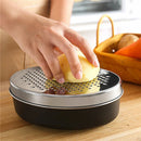 Axyaa Stainless Steel Grater: Double-sided Cheese & Vegetable Tool