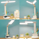 Axyaa LED Touch Desk Lamp Dimmable for Eyes Protection & Reading
