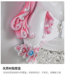 Nordic Unicorn Lamp Resin Wall Sconce by Axyaa for Girl's Bedroom & Living Room