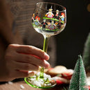 Axyaa Goblet Light Luxury Glassware for Champagne, Cocktails, and Water