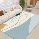 Axyaa Nordic Minimalist Bedside Rug - High-Quality Studio Lounge Decoration Rug