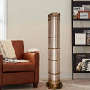 Axyaa Luxury Glass Floor Lamp - Elegant Living Room & Bedroom Decor