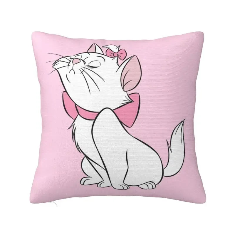 Axyaa Cat Kitten Luxury Pillow Cover Cartoon Animal Cushion Cover