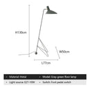 Axyaa Nordic Duckbill Metal Floor Lamp | Modern Art Table Light for Home Decor