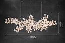 Axyaa Modern Pendant Light LED Chandelier Ceiling Lamp for Indoor Dining Room