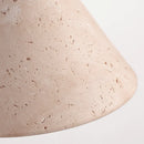 Axyaa Yellow Travertine Wall Lamp LED Sconce for Classic Bedroom Decor