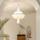 Axyaa Wabi Sabi Cloth Chandelier for Home Pendant Lights and Room Decor