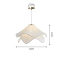 Axyaa Modern French Cream Style Pendant Lamp for Bedroom, Living Room, and Restaurant