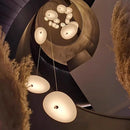 Axyaa Crystal Chandelier Stair Pendant Lamp Living Room Lighting