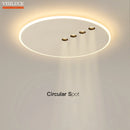Axyaa Nordic LED Ceiling Lamp with Dimming Spotlight