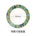 Axyaa Nordic Vegetable Plate | Steak Flat | High-End Model Room | Light Luxury