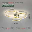 Axyaa LED Ceiling Light: Modern, Eye Protection for Living Room and Bedroom