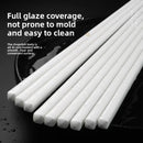Axyaa Ceramic Chopstick Set with Anti-Slip Properties and Food Grade Flowers