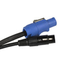 Axyaa Powercon Plug DMX Signal Line Hand in Hand Cables for Stage DJ Disco