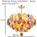 Axyaa Crystal Pendant Light: Gold Fixtures, Adjustable, Luxury Hanging Lamp