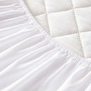 Axyaa Quilted Waterproof Mattress Cover Pad | Non-slip Fitted Sheet Protector