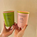 Kawaii Ceramic Coffee Mug Set | Axyaa 200/400ml | Ideal for Tea, Milk, Juice | Gift Idea