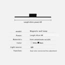 Axyaa LED Rechargeable Wall Lamp with Magnetic Attraction for Bedroom and Corridor