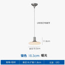 Axyaa Silver Aluminum Art Chandelier E27 Pendant Light for Dining Kitchen Bedroom