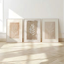 Axyaa Minimalist Leaf Canvas Print for Home and Office Decor