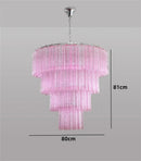 Luxury Murano Art Glass Pendant Light by Axyaa for Elegant Spaces