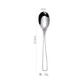 Axyaa Stainless Steel Cutlery Set - Knife, Fork, Spoon for Dining and Picnics