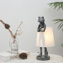 Nordic Frog Table Lamp: Retro Resin Desk Lamp for Living Room Decor by Axyaa