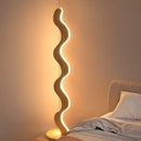 Axyaa Nordic Wood LED Floor Lamp - Minimalist Japanese Style for Living Room