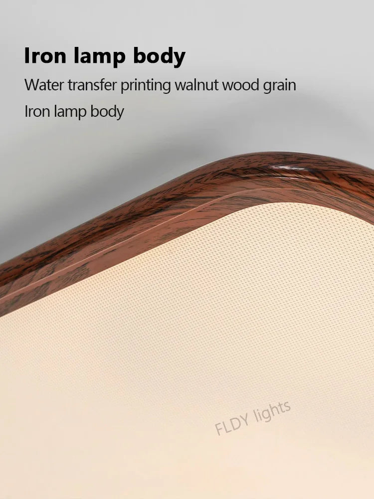 Axyaa Ultra-Thin Rectangular Ceiling Lamp for Living Room with Full Spectrum Eye Protection