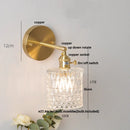 Axyaa Walnut Wood LED Wall Sconce Pull Chain Switch Stair Light Fixtures