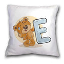 Axyaa Cartoon Bear Pillowcase - Decorative Cushion Cover for Sofa or Children's Room
