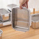 Axyaa Stainless Steel Fresh-keeping Box with Lid - Portable Food Storage Box