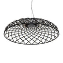 Axyaa Glass Rope Chandelier LED Staircase Restaurant Nordic Living Room Bar Lighting