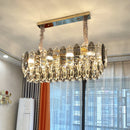 Axyaa Post Modern Luxury Crystal Chandelier for Living Room, Bedroom, Kitchen, Dining Room