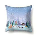 Axyaa Christmas Tree Throw Pillow Case - Festive Xmas Cushion Cover for Home Decor