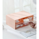 Axyaa Desk Drawer Organizer Stackable Multi-layer Office Stationery Storage Box