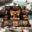Axyaa Yorkshire Terrier Soft Throw Blanket: Lightweight, Versatile, All Seasons Bedding