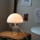 Axyaa Medieval Glass Table Lamp for Home Decor & Bedroom Décor
