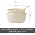 Axyaa French Ceramic Tableware Set Soup Bowl High-end Household Plate