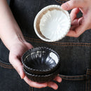 Axyaa Retro Soy Sauce Dipping Plate Set - Commercial & Household Sauce Dish
