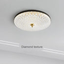Axya Nordic Copper Bedroom Ceiling Lamp Glass Room Light