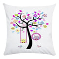Axyaa Tree Pattern Office Chair Cushion Cover