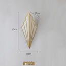 Axyaa Fan-shaped LED Wall Lamp for Bedroom Living Room Corridor Sconces