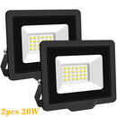 Axyaa LED Flood Light 110V 220V IP66 Outdoor Lighting for Street Garden Wall